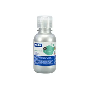 Temperafarbe 125 ml metallic silber